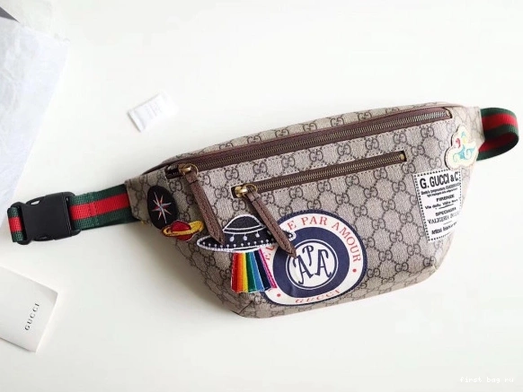 First bag ru Courrier Gucci bag GG belt 0731